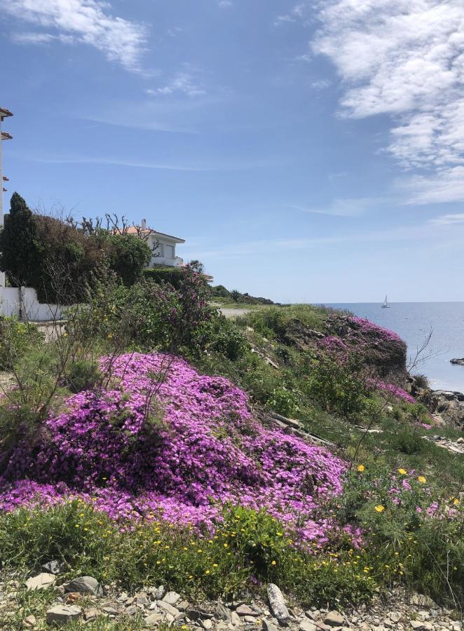 Beachfront Duplex With Terrace And Sea Views - Cadaques Exterior photo